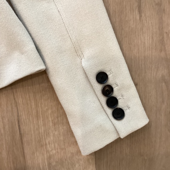 BURBERRY LONDON PEPLUM RUFFLE BLAZER JACKET 40 US 6 - Picture 10 of 10